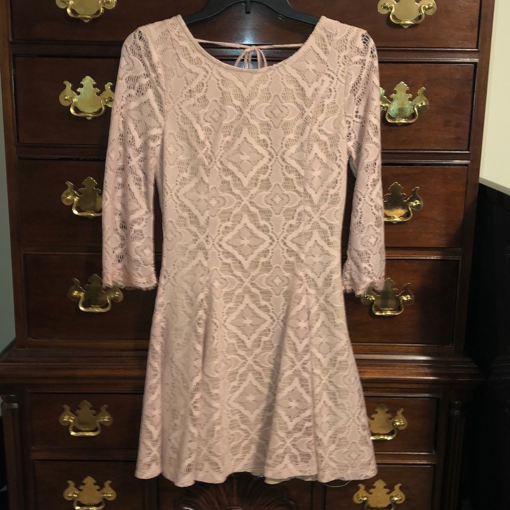 Lace Nude dress